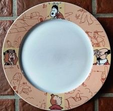HERGÉ -  Assiette TINTIN L'OR