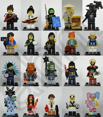 Lego minifigurine ninjago - lego, ®