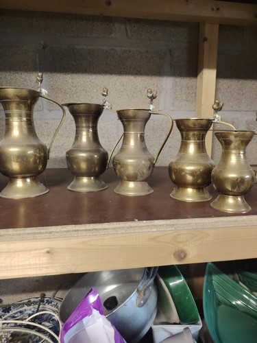 Lot pots en - en, laiton