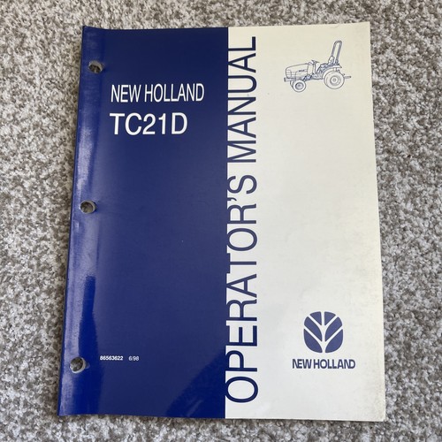 New holland tc21d tractor - holland,