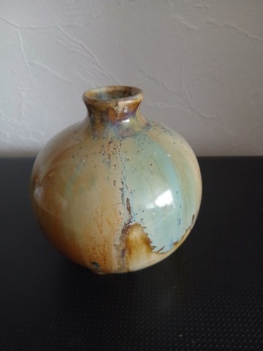 Vase boule signe jean langlade - boule,
