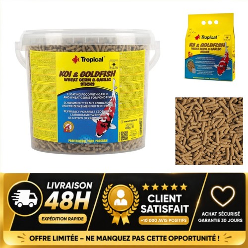Tropical koi goldfish wheat - tropical,