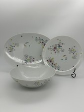 Nice! Set Of  3 1957-1961 GAYETY ROSENTHAL CONTINENTAL CHINA  RAYMOND LOEWY MCM