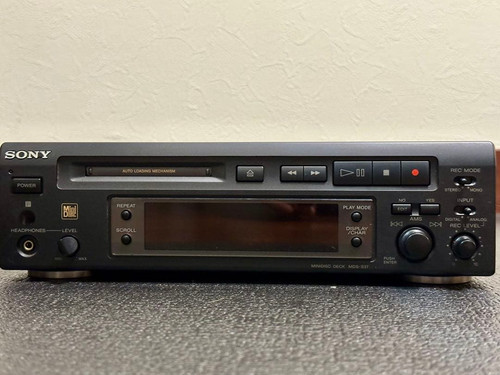 Sony mds s37 deck minidisc - sony,