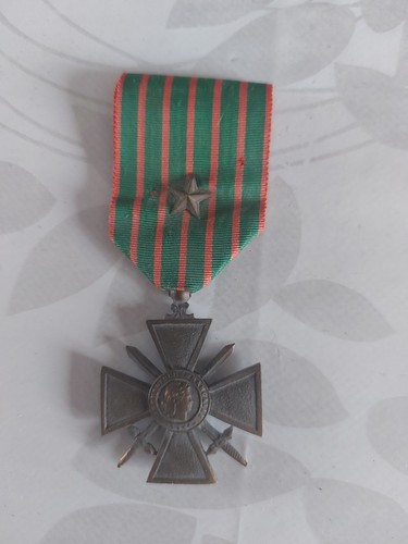 Médaille croix guerre - croix,