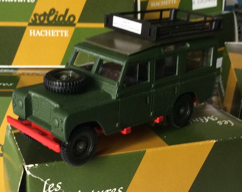 Solido land rover 109 boite - rover,