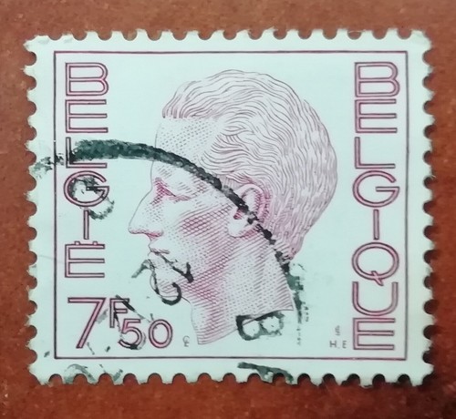 Timbre belgique belgie roi - timbre,