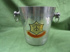 VEUVE CLICQUOT Silver Champagne Ice Bucket Made in France Used