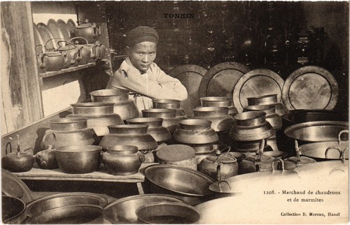 Marchand chaudrons et de - chaudrons,
