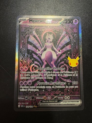 Carte pokémon mewtwo - pokémon,