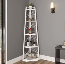 Étagère D’angle En Bois