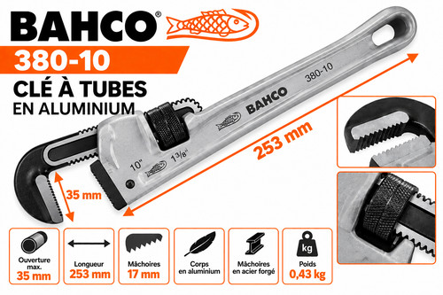 Bahco 380 clé tubes - clé,