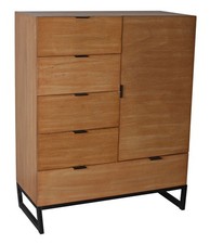 Armoire Vintage En Bois Avec