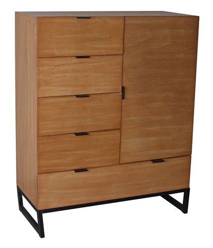 Armoire vintage bois avec - armoire,