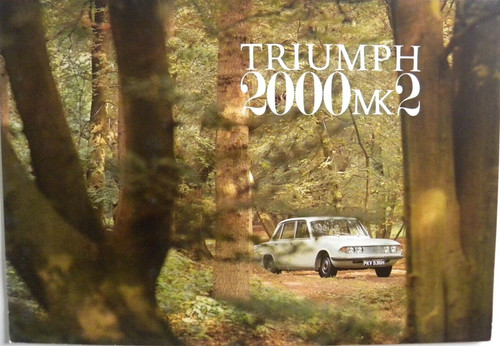 Brochure triumph 2000 mk2 - triumph,