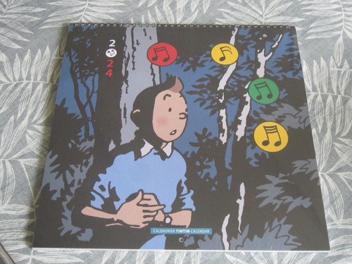 Calendrier tintin 2024 - 2024, neuf