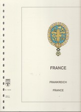POUR ALBUM LINDNER  N°132  LOT 54  PAGES  FRANCE  1980/89  OCCASION  REF.43 bis