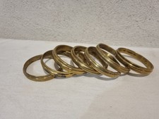 7 anciens anneaux à rideaux