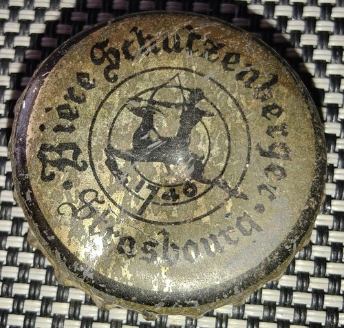 Ancienne capsule bière - ancienne,
