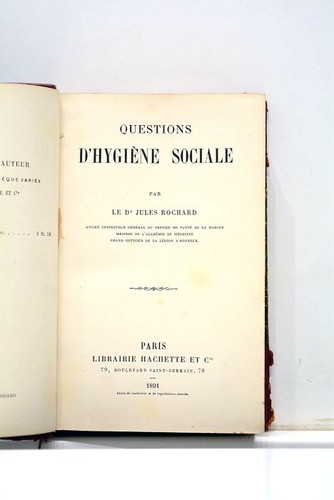 Livre ancien rochard questions - ancien,