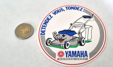 Sticker with YAMAHA MOWER, relax, MOW
