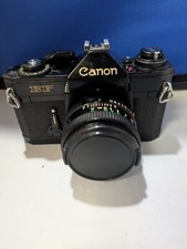 Canon EF SLR with 1:18 FD lens