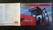 prospectus tracteur Same