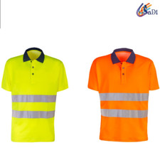 Polo Haute Visibilité Manches