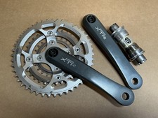Shimano XTR Crankset 175mm 46/34/24 Chainring 8/9 Speed w/BB Vintage MTB FC-M952