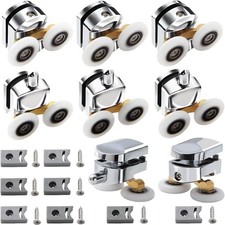 Lot de 8 Roulettes Pour Porte