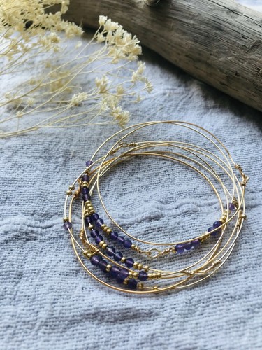 Bracelet semainier joncs - semainier,