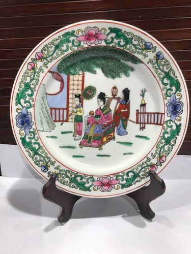Assiette ancienne - , en