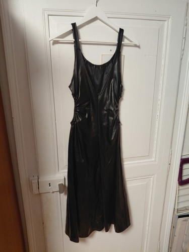 Robe simili cuir femme - robe,