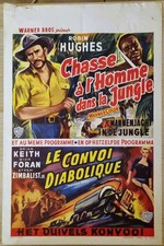 Affiche cinéma belge : deux