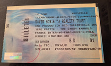 DAVID BOWIE.           Place