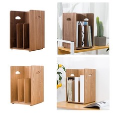 Bibliothèque de bureau de rack de stockage de stockage DVD DVD DVD Rack de rack