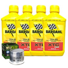 Kit Changement Huile Bardahl XTC 10W50 + Filtre Pour BMW K1100 RS 1992>1995