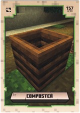 Minecraft Card TCG - 157 - Composter