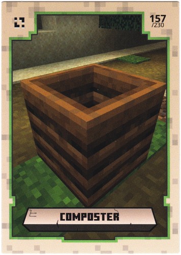 Minecraft card tcg - card, 157