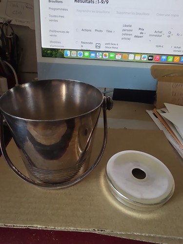 Petit seau glace - seau, metal
