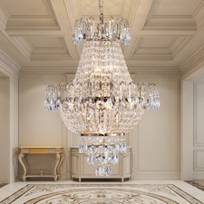 17'' Crystal Chandelier French