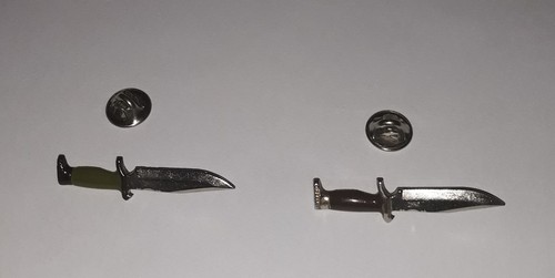 Pin couteau aitor argenté - couteau, (argenté