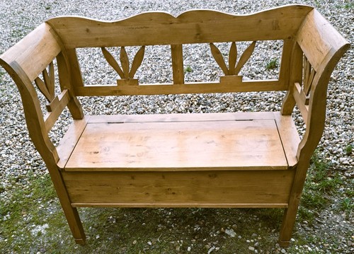 Meuble banc coffre - coffre, larg