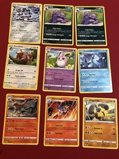 9 X Rare Non Holo Pokemon