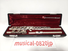 YAMAHA Yfl-211 Flute Silver Plating Hard Case