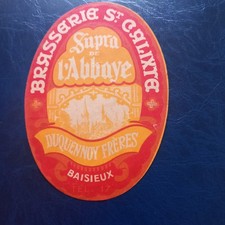 Ancienne étiquette bière St