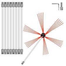 Kit brosse ramonage poêle - kit,