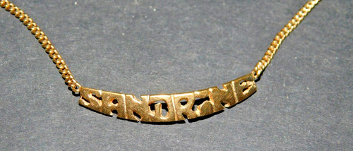 Collier chaîne pendentif