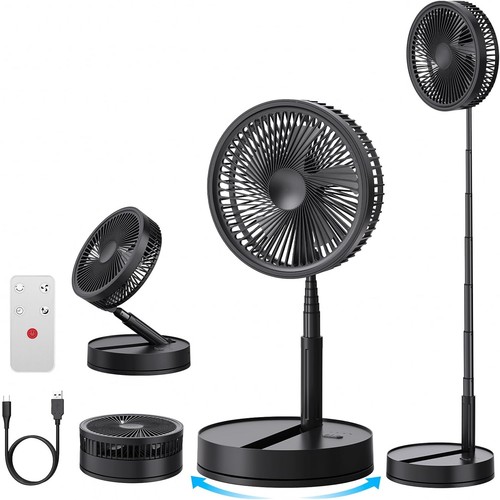 Portable silent standing fan - portable,