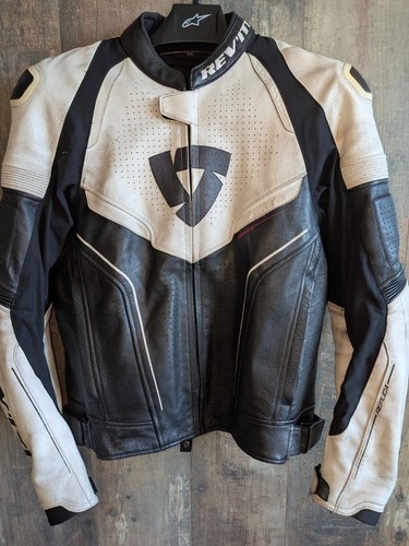 Blouson moto cuir rev - moto,